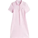 Dámské tenisové šaty Tommy Hilfiger 1985 Slim Pique Růžový (XS)