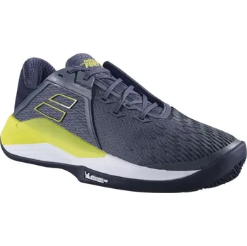 Pánská tenisová obuv Pánská obuv Babolat Propulse Fury 3 Clay Men - grey/aero Modrý, Šedý (41)