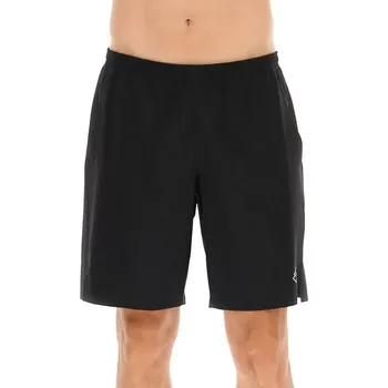 Pánské kraťasy Pánské tenisové kraťasy Lotto Tech I 9" Shorts - all black Černý (L)