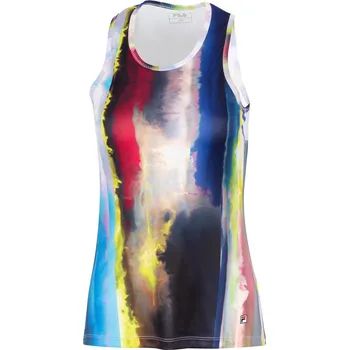 Dámský tenisový top Fila Top Maelle - multicolor Vícebarevný (XL)