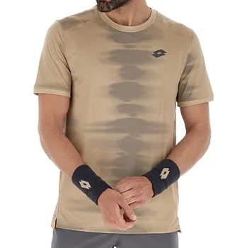 Pánské tričko Pánské tričko Lotto Tech II D2.A - pepper/light brown Hnědý (S)