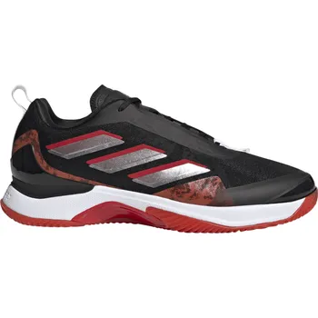 Dámské tenisky Dámská obuv Adidas Avacourt Clay - core black/taupe met/better scarlet Černý (40 2/3)
