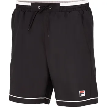Pánské kraťasy Pánské tenisové kraťasy Fila Steve Černý (S)