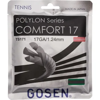 Struna na výplet tenisové rakety Tenisový výplet Gosen Polylon Comfort (12.2 m) Bílý (1.24)
