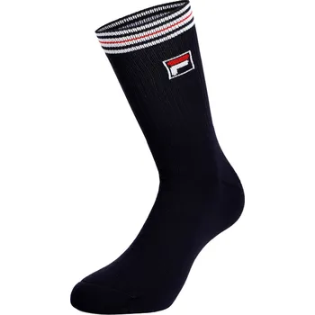 Pánské ponožky Ponožky Fila Heritage Sport 1P - black Černý (35-38)
