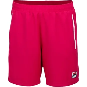 Pánské kraťasy Pánské tenisové kraťasy Fila Shorts Andre - pink peacock Růžový (XXL)