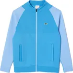 Pánská tenisová mikina Lacoste Tennis x Novak Djokovic Jacquard Modrý (S)
