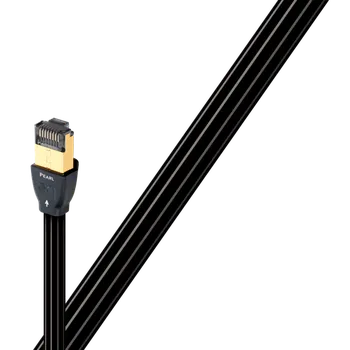 Hi-Fi systém Síťový kabel AudioQuest Ethernet RJ/E Pearl 3m
