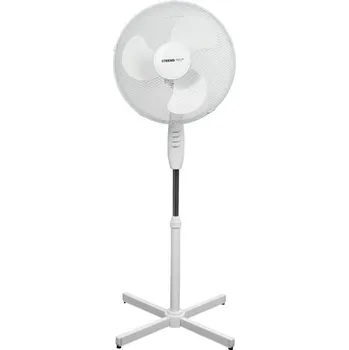 Domácí ventilátor Stojanový ventilátor 40 cm, 45 W, bílý - STREND PRO