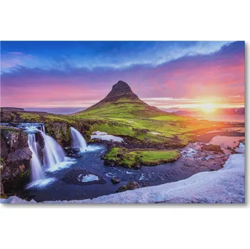 Obraz Obraz na plátně KONĚ V HORÁCH NA PODZIM 70 x 50 cm