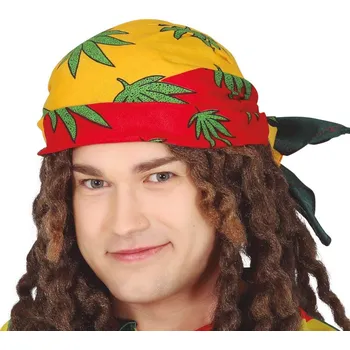 Karnevalový kostým Šátek s potiskem konopí