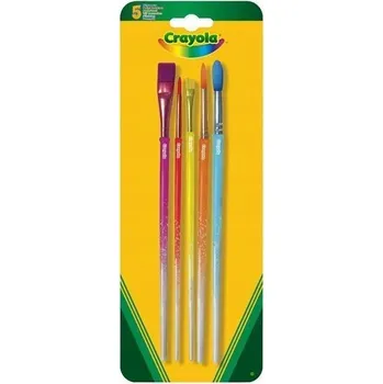 Výtvarná sada Sada štětců na malování barvami Crayola - různé velikosti a typy