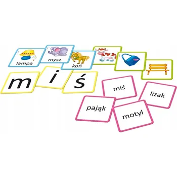 Desková hra Stolní hra ZÁBAVA SE ČTENÍM EDUKAČNÍ SADA HRAČKY VZDĚLÁVACÍ PRO DĚTI HRY PRO LOGICKÉ MYŠLENÍ EDUKAČNÍ HRA SADA PRO DĚTI LOGICKÉ HRY Adamigo