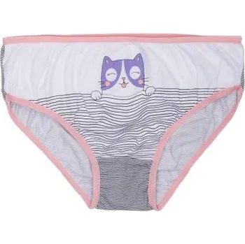 Dámské kalhoty Dámské kalhotky s potiskem VIA bílá a broskvová