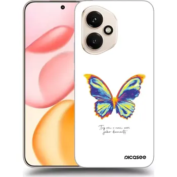 Pouzdro na mobilní telefon Picasee silikonový průhledný obal pro Honor 400 5G - Diamanty White