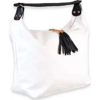 Kabelka Nicole Brown Dámská kabelka JBFB 308 B BÍLÁ