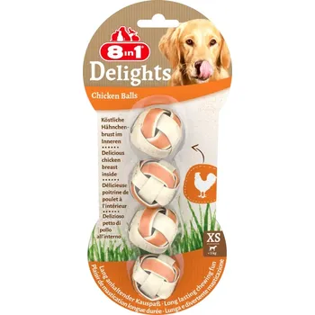 Péče o psí chrup 8 in 1 Pet Products GmbH 8in1 Delights Meaty Chewy Balls XS 4ks