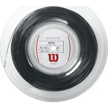 Tenis Tenisový výplet Wilson Revolve (200 m) Černý (1.30 mm)