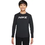 Chlapecká trička Nike Boys Pro Dri-FIT Long Sleeve Top - black Černý (XS)