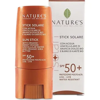 Přípravek na opalování BIOS LINE SPA Nature´s I Solari ochranná tyčinka na opalování SPF 50+ 9 ml