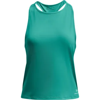 Dámský tenisový top Under Armour Women's Rush Energy Tank - neptune/sea mist Modrý, Tyrkysový (S)
