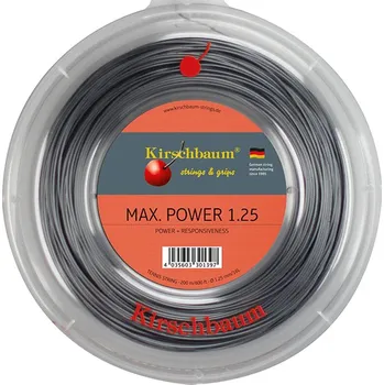 Struna na výplet tenisové rakety Tenisový výplet Kirschbaum Max. Power (200 m) (1.30 mm)