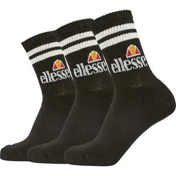 Ponožky Ellesse Pullo Sock 3P - black Černý (40-43)