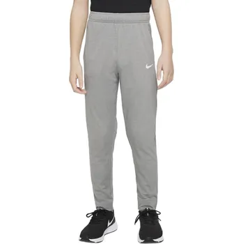 Chlapecké tepláky Nike Poly+ Training - carbon heather Šedý (XL)