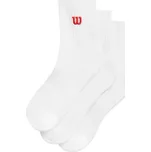 Ponožky Wilson Quarter Top Sock 3P Bílý (35-37)