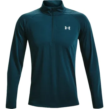 Pánské tričko Pánské tenisové tričko Under Armour Men's UA Streaker Run 1/2 Zip - blue note/reflective Modrý (S)