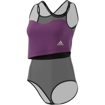 Dámské tričko Adidas Bodysuit Primeblue W Fialový (M)