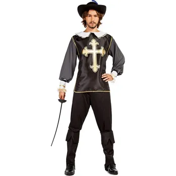 Karnevalový kostým Kostým mušketýr Treville (XL)