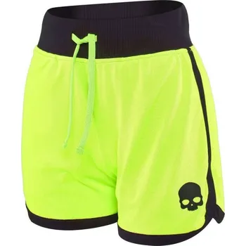 Dámské kraťasy Dámské tenisové kraťasy Hydrogen Tech Shorts Woman - fluo yellow Zelený, Žlutý (S)