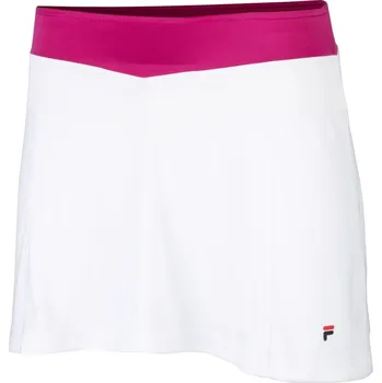 Dámská sukně Dámská tenisová sukně Fila Skort Rosalie W - white Bílý (XL)