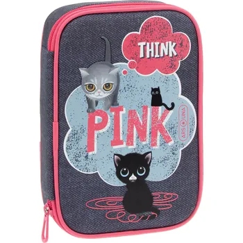 Penál Ars Una velký školní penál Think Pink 23