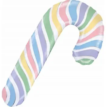 Balónek Fóliový balónek LÍZÁTKO duhové VÁNOCE