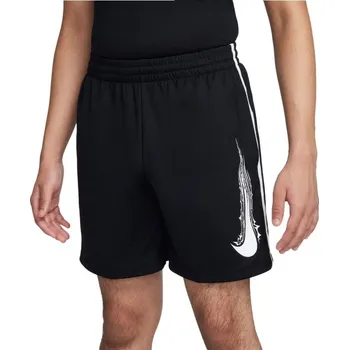 Chlapecké kraťasy Chlapecké kraťasy Nike Boys Dri-FIT Multi - black/white/white Černý (XS)