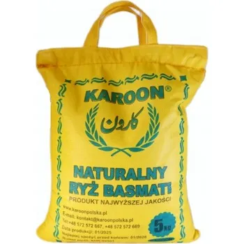 Rýže Rýže Basmati dlouhozrnná Karoon 5 kg