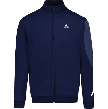 Pánská mikina Pánská tenisová mikina Le Coq Sportif SAISON 1 Full Zip Sweat N°1 SS23 - bleu nuit Modrý (S)