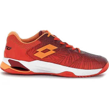 Pánské tenisky Pánská obuv Lotto Mirage 100 II Clay - grenadine red/tawny red/nectarine Červený (42)