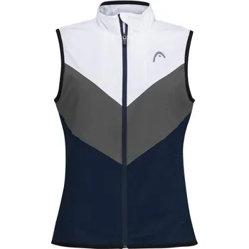 Dámská vesta Dámská tenisová vesta Head Club 22 Vest W - dark blue Modrý, Vícebarevný (M)