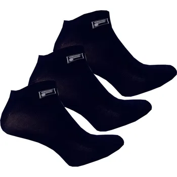 Ponožky Fila invisible plain socks Mercerized cotton - 3P navy Modrý (35-38)