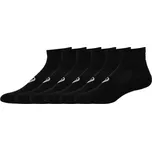 Ponožky Asics Multi-Sport Cushioned Quarter Sock 6P Černý (39-42)