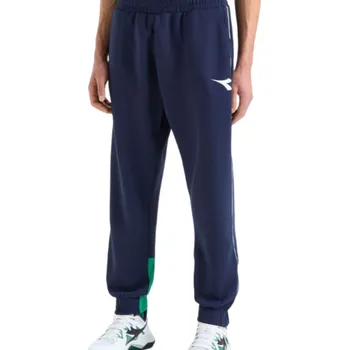 Pánské tenisové tepláky Diadora Pants - blue corsair Modrý (XL)