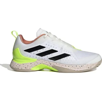 Dámské tenisky Dámská obuv Adidas Avacourt - white/core black/lucid lemon Bílý (42)