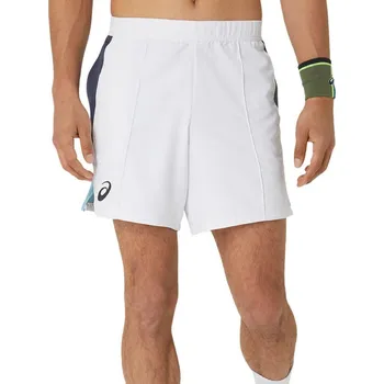 Pánské kraťasy Pánské tenisové kraťasy Asics Match 7in Short - brilliant white Bílý (XL)
