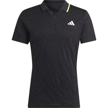 Pánské tričko Pánské tenisové polo tričko Adidas FreeLift Pro Tennis - black Černý (M)