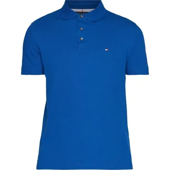 Pánské tričko Pánské tenisové polo tričko Tommy Hilfiger Core 1985 Slim - anchor blue Modrý (XL)