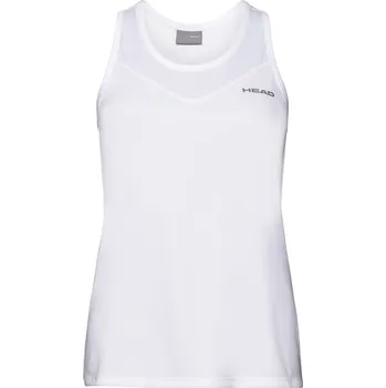 Dívčí trička Head Easy Court Tank Top G Bílý (164 cm)