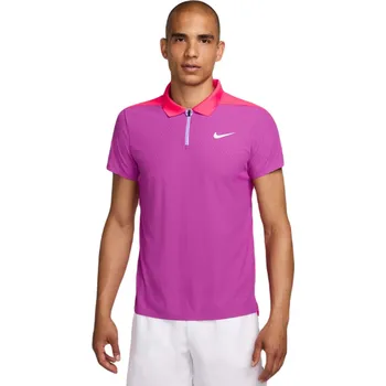 Pánské tričko Pánské tenisové polo tričko Nike Court Slam Ultimate Dri-Fit ADV Tennis Fialový (S)